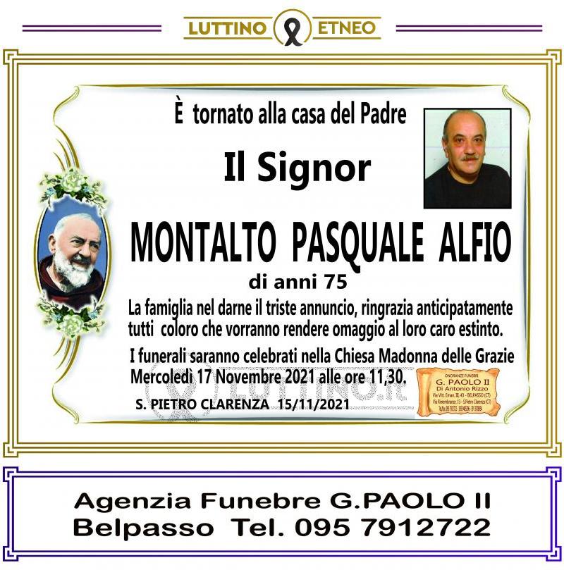 Pasquale Alfio  Montalto 